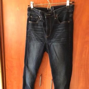 Lucky brand high rise skinny jeans